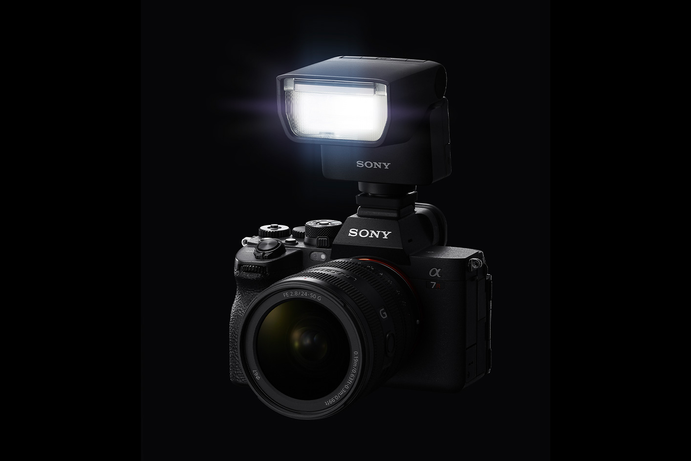 Image produit du GN28 fixé au ILCE-7M4