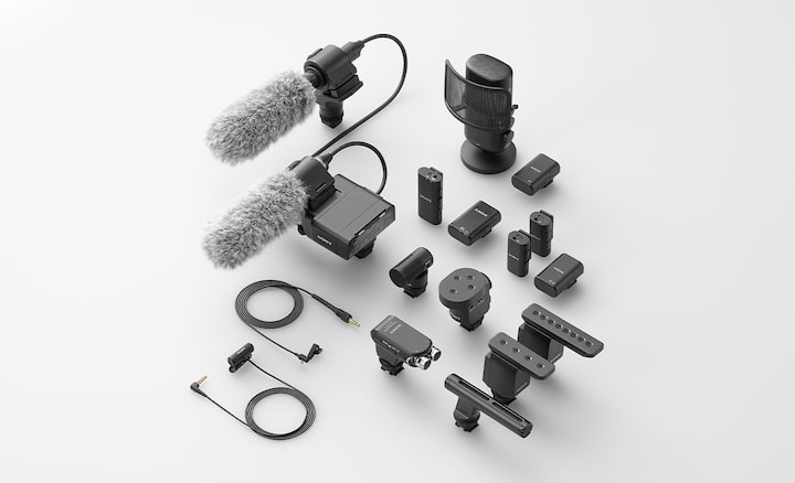 Micro cravate lavalier stéréo ECM-LV1 - Sony