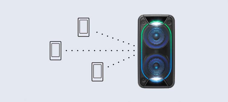 Caractéristiques techniques du GTK-XB90 | Chaînes Hi-Fi tout-en-un