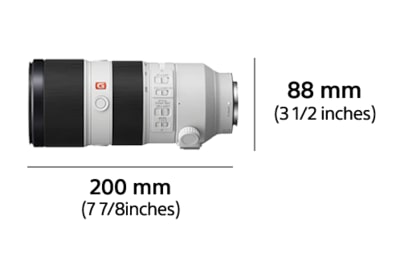 Pare-soleil JJC Baïonnette Pour Objectif Sony FE 70-200mm F2.8 GM OSS II - Remplace ALC-SH167, Compatible Filtres 77mm - 5